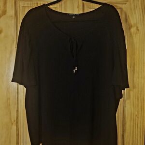 🖤Zac & Rachel Elegant Black Blouse 3XL